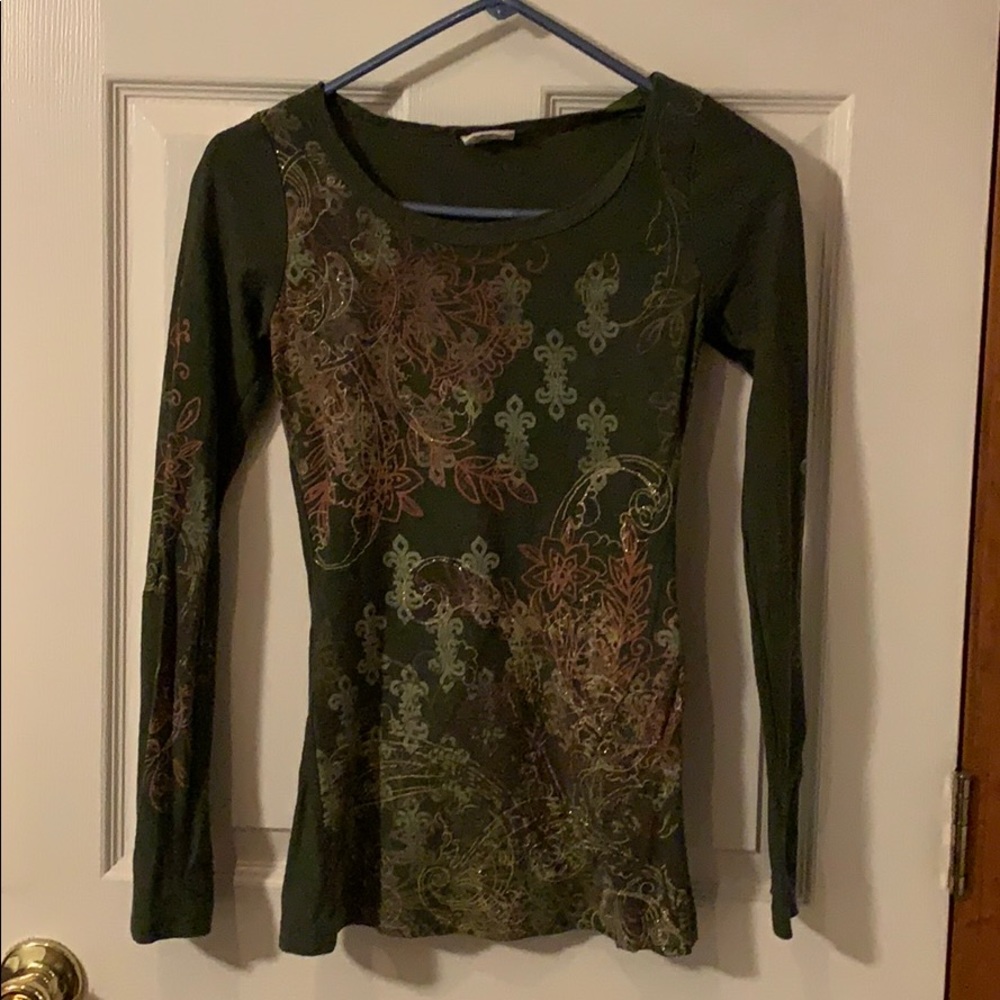 Long sleeve with floral print